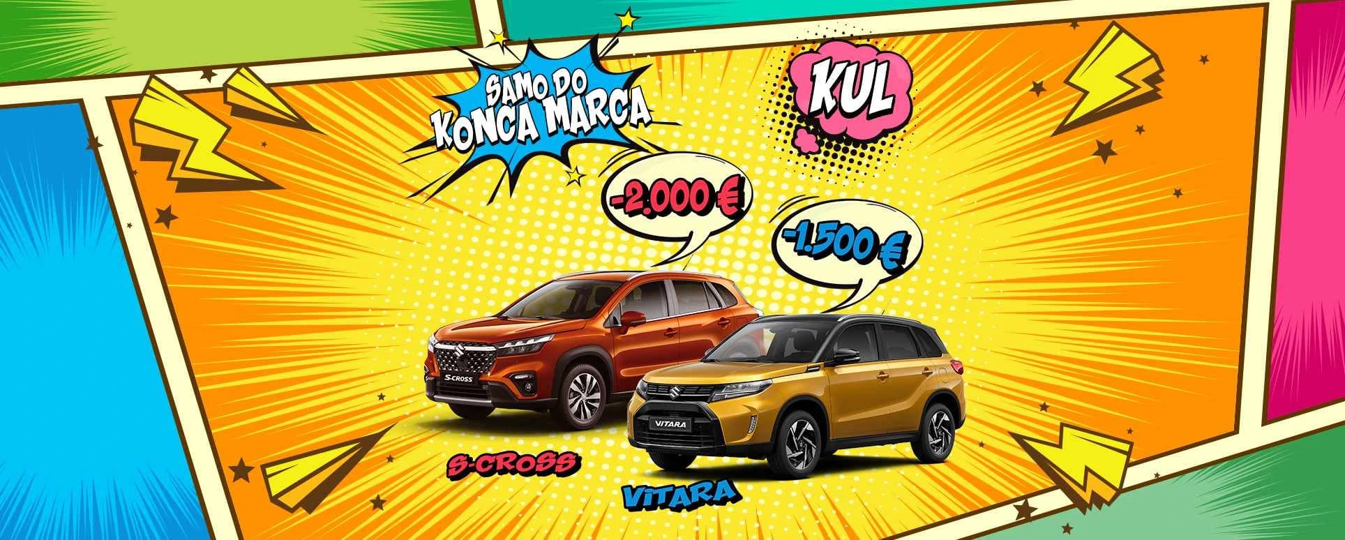 VITARA & S-CROSS V AKCIJI!