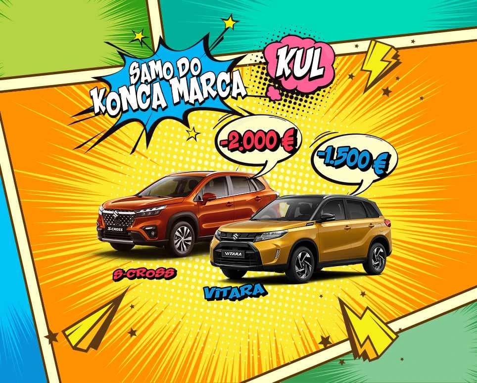VITARA & S-CROSS V AKCIJI!