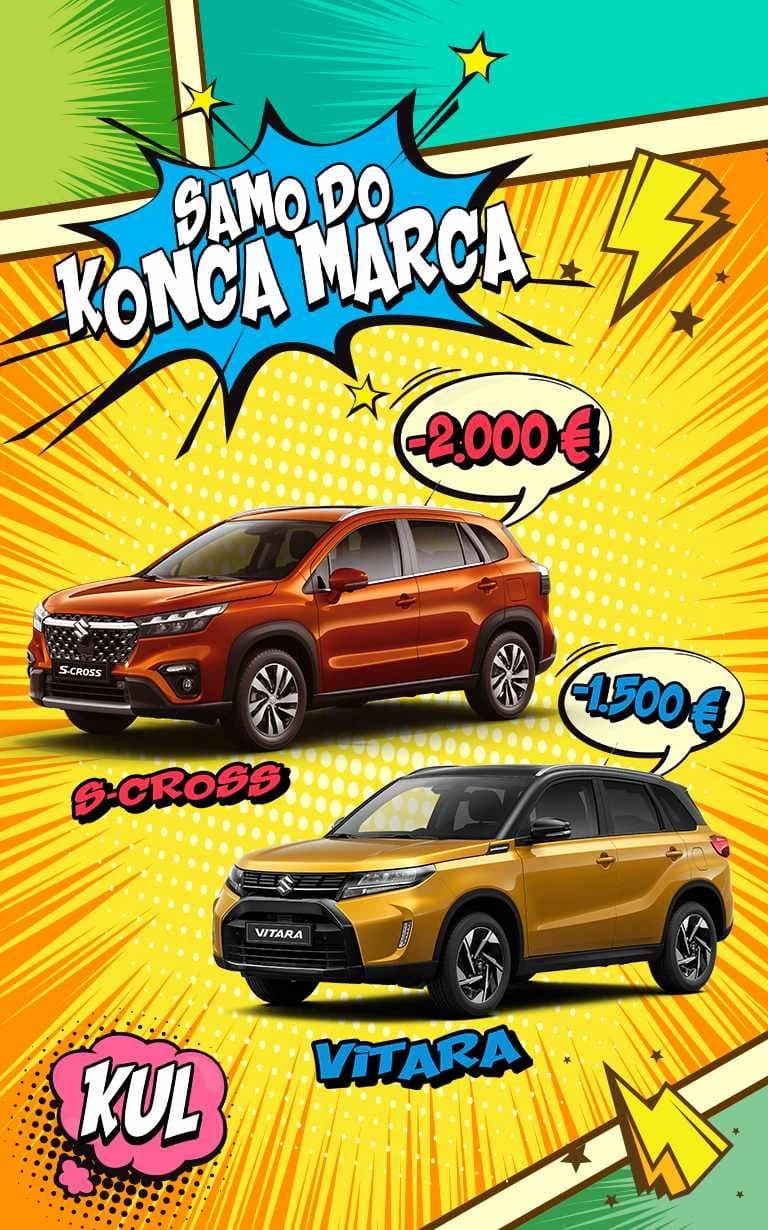 VITARA & S-CROSS V AKCIJI!